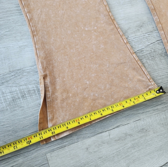 VICTORIA'S SECRET PINK Performance Cotton Foldover Yoga Pants Ultra Wash M - Picture 6 of 12